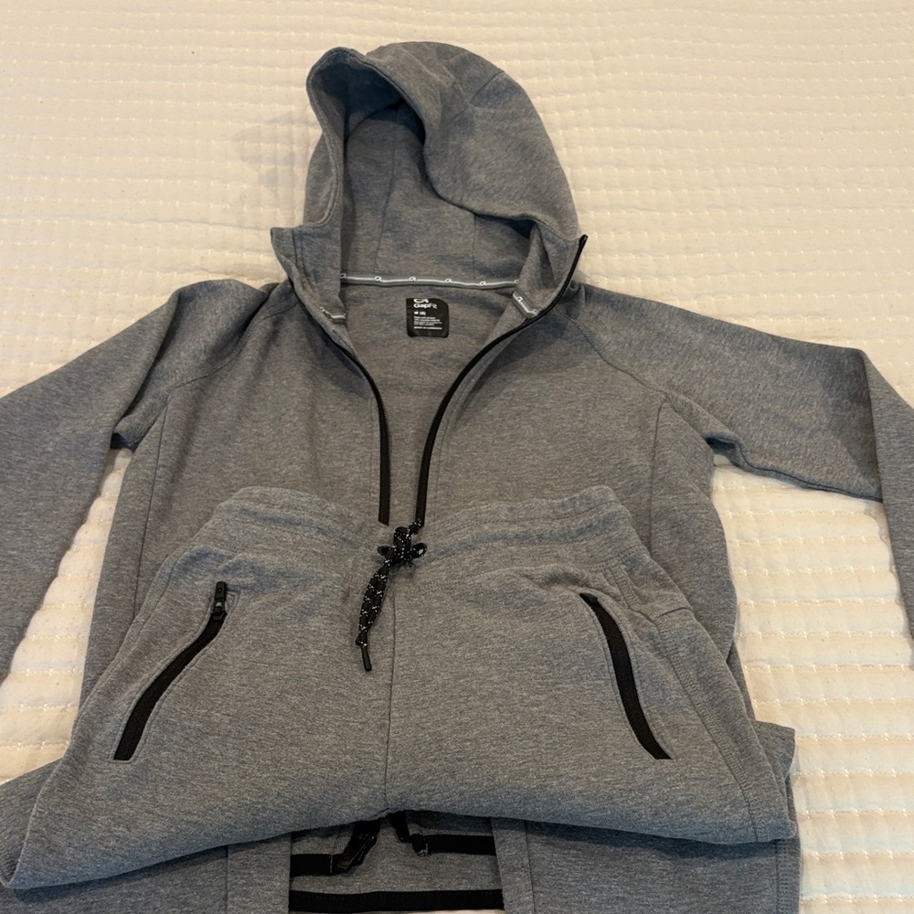 GAP Kids Charcoal Hooded Jacket and pants (set)